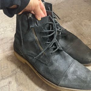 ASOS Men’s black suede boots
